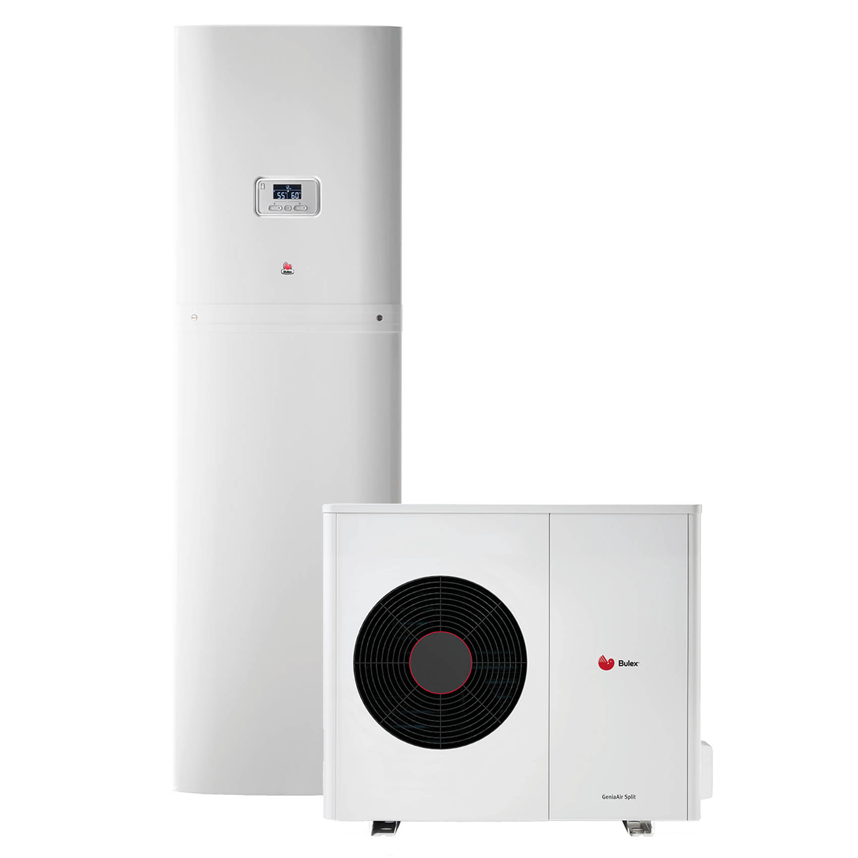 AEROTERMIA MARCA SAUNIER DUVAL MODELO GENIA SET 8 CON 8 KW DE POTENCIA CON 190 LITROS DE AGUA CALIENTE